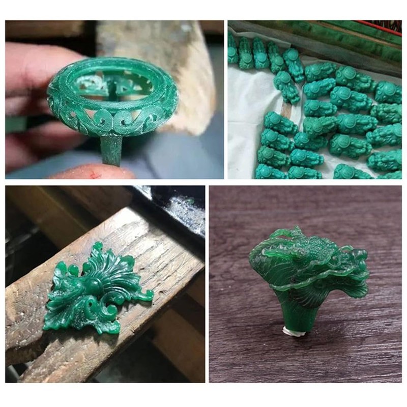 Nicear 5 Pieces 2mm Thin Carving Wax Sheets Ferris Wheel