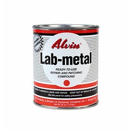 ALVIN 24 oz Lab Metal Durable Economical Repair Putty Dent Filler & Patching Compound Epoxy