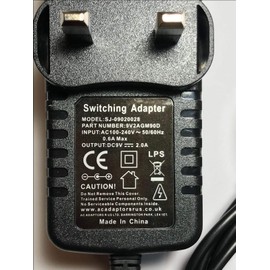Replacement for 9V 2A 9VGM ACADAPTORSRUS Switching Adaptor Power Supply Charger