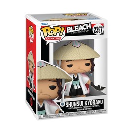 Funko Pop! Animation: Bleach Thousand Year Blood War - Shunsui Kyōraku- Figura in Vinile da Collezione - Idea Regalo - Merchandising Ufficiale - Giocattoli per Bambini e Adulti - Anime Fans