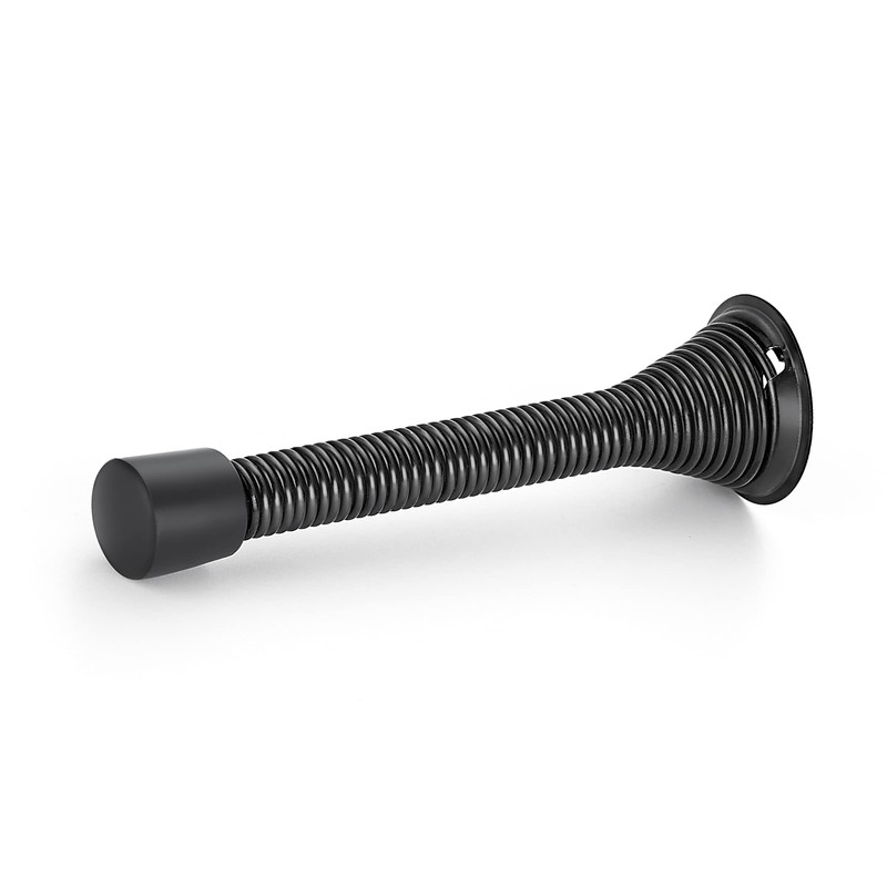 Ravinte Door Stoppers, 12 Pack Black Spring Door Stops with