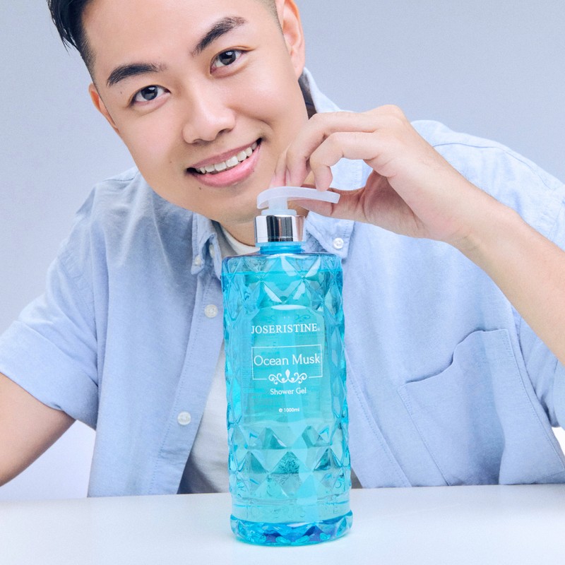 JOSERISTINE Ocean Musk Shower Gel 1000ml/100 % Vegan/ By Choi