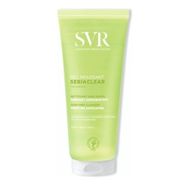 SVR Sebiaclear Gel Moussant, Limpiador Facial en Gel Sin Jabón para Pieles con Tendencia al Acné, 200 ml