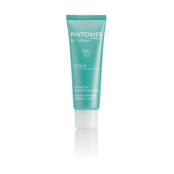 Phytomer Cyfolia Organic Moisturizing Cream | Healthy, All-Natural Facial Moisturizer | Certified Organic | Ultra-Comforting Hydrating Cream | 50ml
