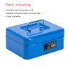 Sterling CB02CBL 8" Combination Lock Cash Box,Blue