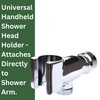 High Sierra® - Solid Metal Handheld Shower Head Holder -