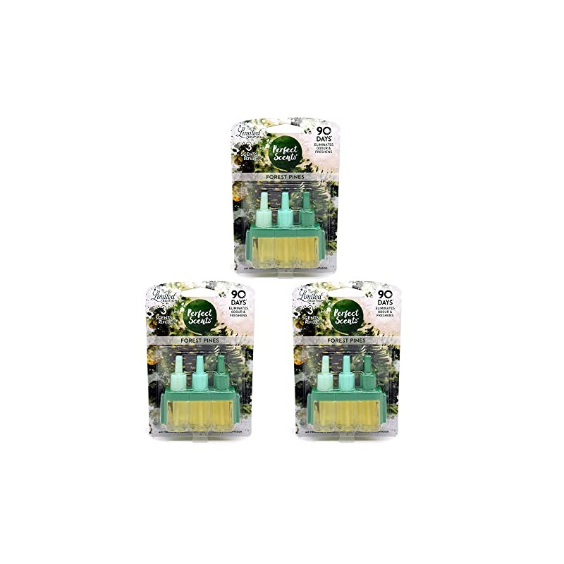Perfect Scents 3 Scents Air Freshener Refill - Compatible with