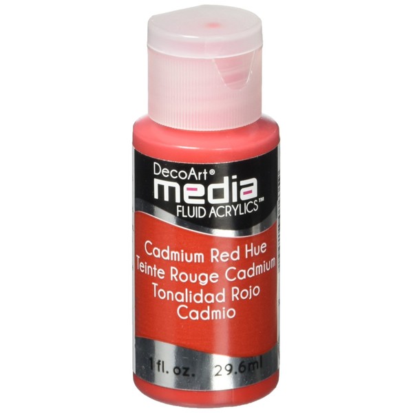 DecoArt Media Paint, Acrylic, Multi-Colour, 2.79x2.79x7.62 cm