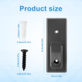 Vacuum Attachment Holder Wall Mount, Vacuum Wall Mount Hanger Hook for Shark Vacuum HV300 HV301 HV302 HV303 HV320 HV322 HV324 HV325 HV380 HV380C UV422 UV450 & More Part No. 416FFJV300