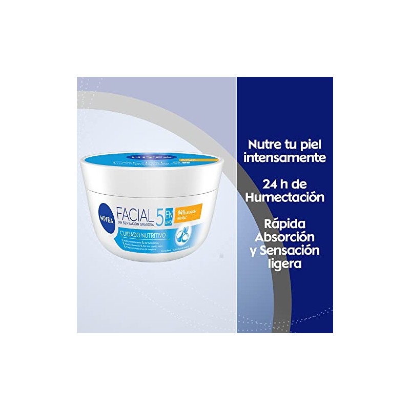 NIVEA SUN Protector Solar Facial Control De Brillo (50 ml),