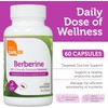 Zahler Berberine with Clinically Evaluated Berbevis, Metabolism and Glucos Support