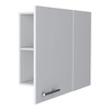 Benicabaly So-Hi Wall Cabinet for Space-Saving Organization, Modern Design, for