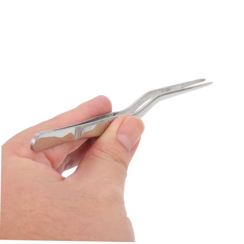 CIYODO Stainless Steel Cooking Tweezers Set 3Pcs Fish Bone Removers