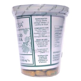 Ginkgo Biloba 150 Cápsulas 400 Mg Prosa