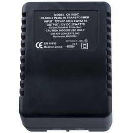 Cir-Kit Concepts Dollhouse Miniature 12V/20W Plug-in Transformer