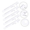 Healeved 5pcs Pupil Distance Ruler Accurate Pupillary Distance Measuring Tools