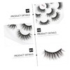 OHPHCALL False Eyelashes Dense Lightweight Makeup Lashes for Everyday Use