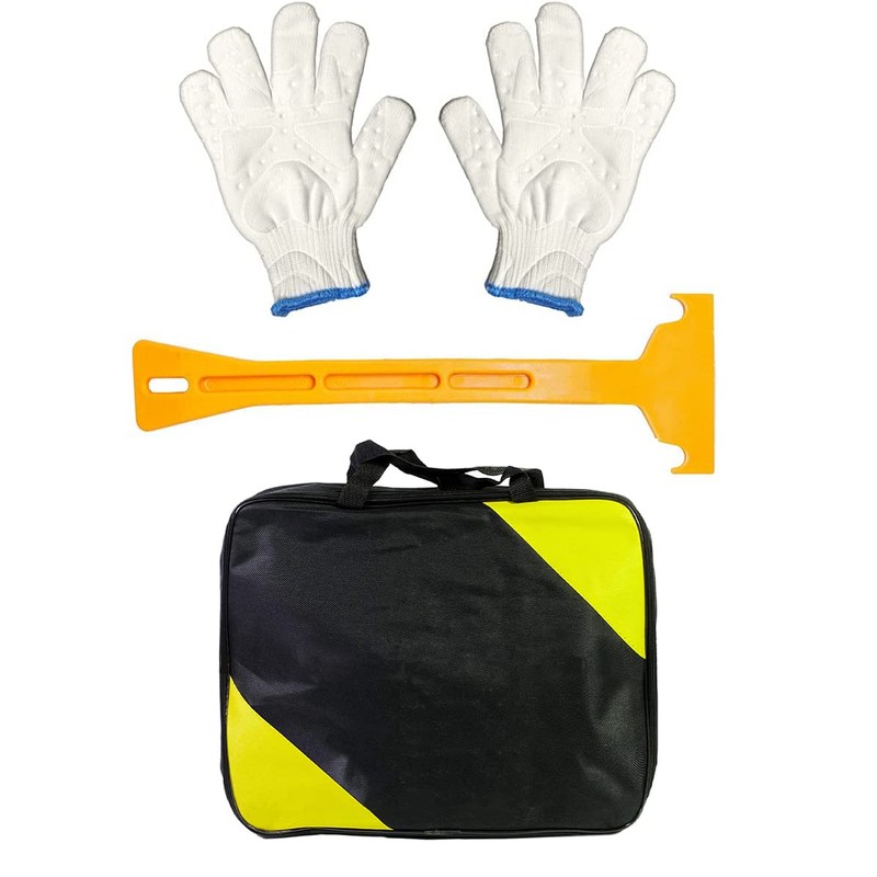 VViViD Snow Chains 10 pcs Winterizing Road Kit, with Gloves,