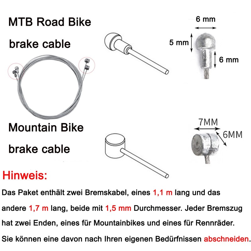All-Pie Bicycle Bike Brake Cable Cover Shift Cable Cover Outer