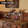 QwlJYfv Mechanical Dragon Building Set for Adults,Animal Dragon Model for