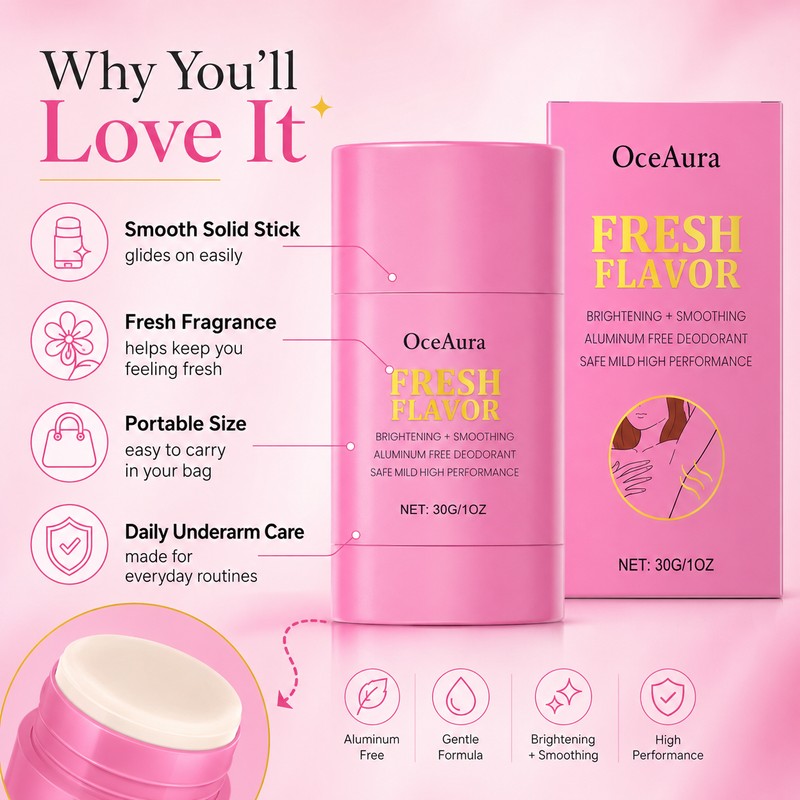 Underarm Care Stick for Women – Moisturizing Freshness Balm with