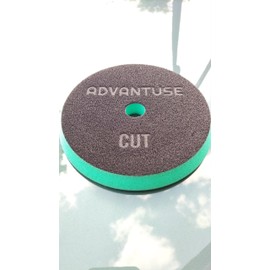 ADVANTUSE - Polishing Pads Polishing Sponges Polishing Sets for Eccentric and Rotary Polishing Machine (ZviZZer HC4000 250 ml + Cut Pad 125 mm)