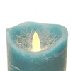3 Pack Real Wax Flameless Candles Battery Operated LED Pillar