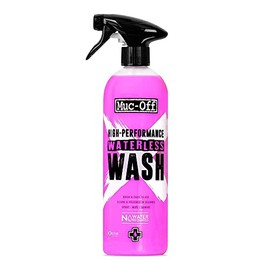 Muc-Off High Performance Waterless Bike Wash 750ml (Pack of 1) | Spray & Wipe Bike Cleaner | No Water Needed | Safe on Carbon Fibre | Cleans & Polishes with a Streak-Free Finish