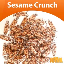 JOYVA Sesame Honey Crunch, Bulk Sweet Candy Individually Wrapped (4 Pounds) Sale