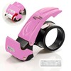 【Upgraded】PROSUN Blade Safety Pink Cover 2 Inch Professional Packing Tape