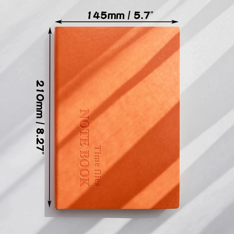 A5 Grid Notebook with 264 Pages – 80GSM Checkered Paper