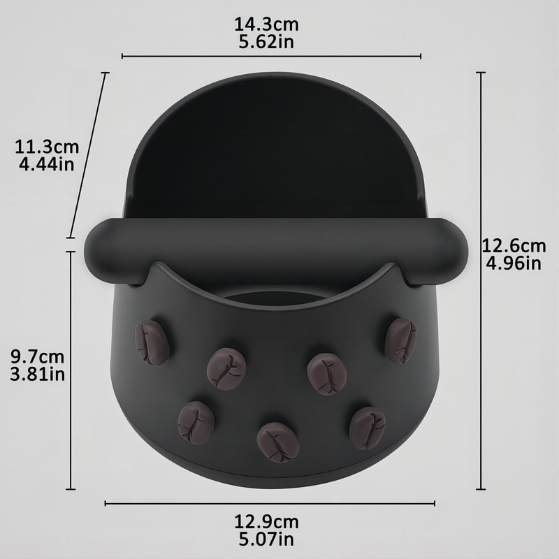 ORALION Contenitore per Fondi di Caffè Pattumiera per set da