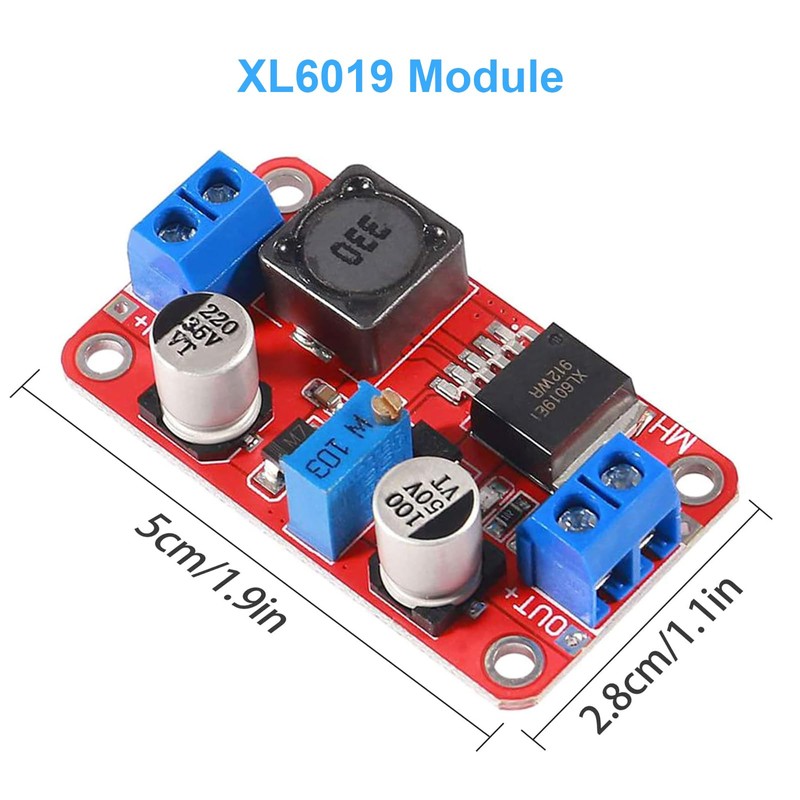 XL6019 Step Up Converter Binghe 3 Pieces Booster Modules, XL6019