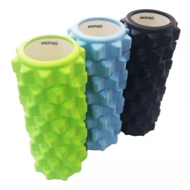 Monzó Foam Roller, Massage Roller, Cilindro Hule Espuma, Paq 8