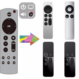 For Apple New IR Remote  for Apple TV 2nd 3rd 4th Generation 4K HD A2169 A1842 A1625