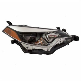 CHUNILLE Headlights 8111002E60 Front Right Side Headlight Headlamp LED Light Compatible With Toyota Corolla 2014 2015 2016 Black (Right)