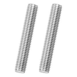sourcing map 2Pack M12x70mm Fully Threaded Rod, 316 Stainless Steel Right Hand All Thread Screw Studs for Furniture Assembly Fastening, 1.75mm Pitch