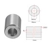 sourcing map Sleeve Bearings 4mmx8mmx12mm Chrome Steel Oilless Bushing 6pcs