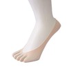 TOETOE - Women Legwear Soft Nylon Foot Cover Seamless Plain