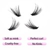 Cluster Lashes 240pcs 20D 40D Mixed Tray DIY Eyelash Extension