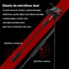 Audífonos Gaming InEar, con Micrófono Desmontable (Negro)