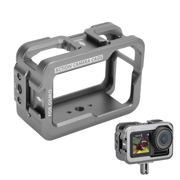 Annadue Case for Osmo Action Camera, Shell Case Protective Cage