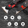 XW Folding Scraper Utility Knife,Heavy Duty Zinc Alloy Multi-functional Tool