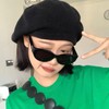 88flix Korean Women's Sunglasses, Sunglasses for Women, UV Protection, Slim,