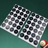Guijinhao 120pcs Pool Table Marker Dots, Billiard Spot Position Stickers,