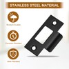uxcell T Door Strike Plate, 6Pcs 70mm x 40mm 201