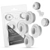 Radiator End Caps and Accessories Set 1 x 1/2 Inch