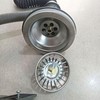 RIBHNXHI 304 Stainless Steel Sink Strainer Plug 79mm, Rust-Proof Kitchen