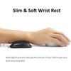 Unbranded Keyboard Wrist Rest Ergonomic Soft PU Leather Wrist Support,