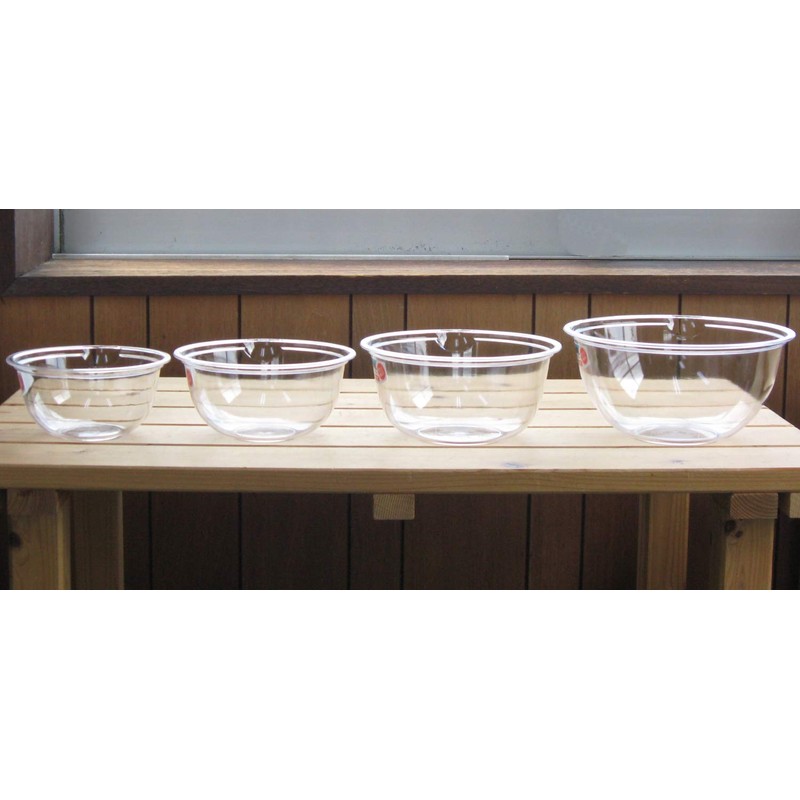 Nagao Heat-Resistant Cook Bowl Set Polycarbonate Made in Japan